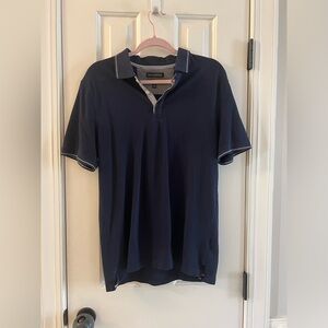 Banana Republic Navy Standard Fit Polo Size L